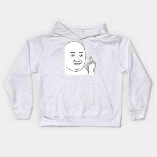 Todays Meme Prequel - Moh Gives The Finger Kids Hoodie